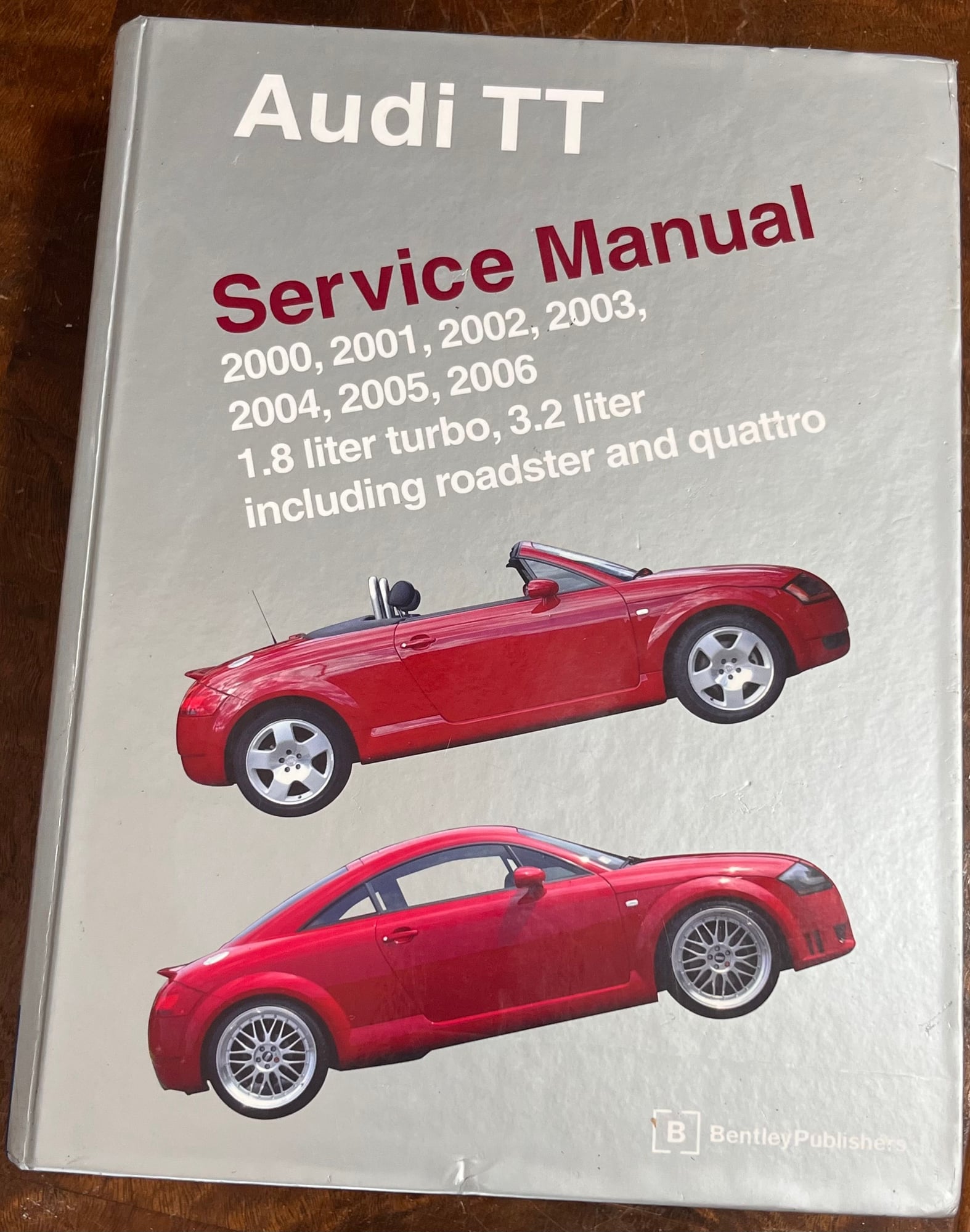Miscellaneous - Audi TT MK1 Bentley Service Manual - Used - -1 to 2025  All Models - -1 to 2025  All Models - Raleigh, NC 27520, United States