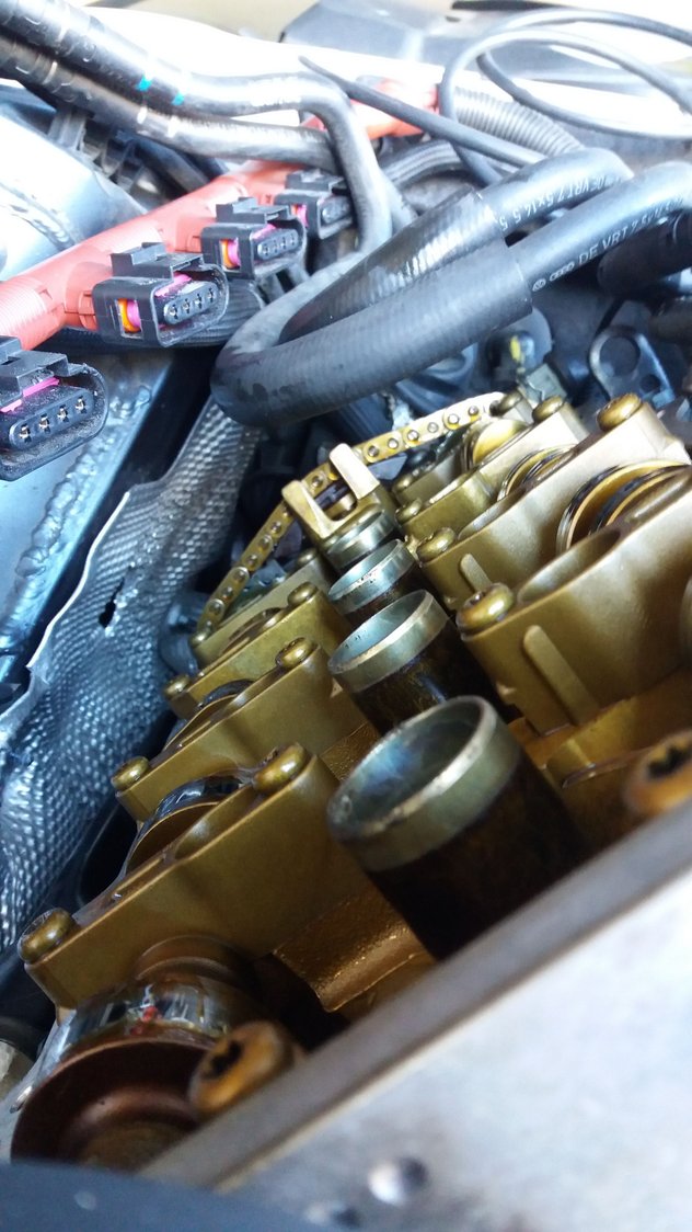 A8 4.2 cam chain tensioner loose? AudiWorld Forums