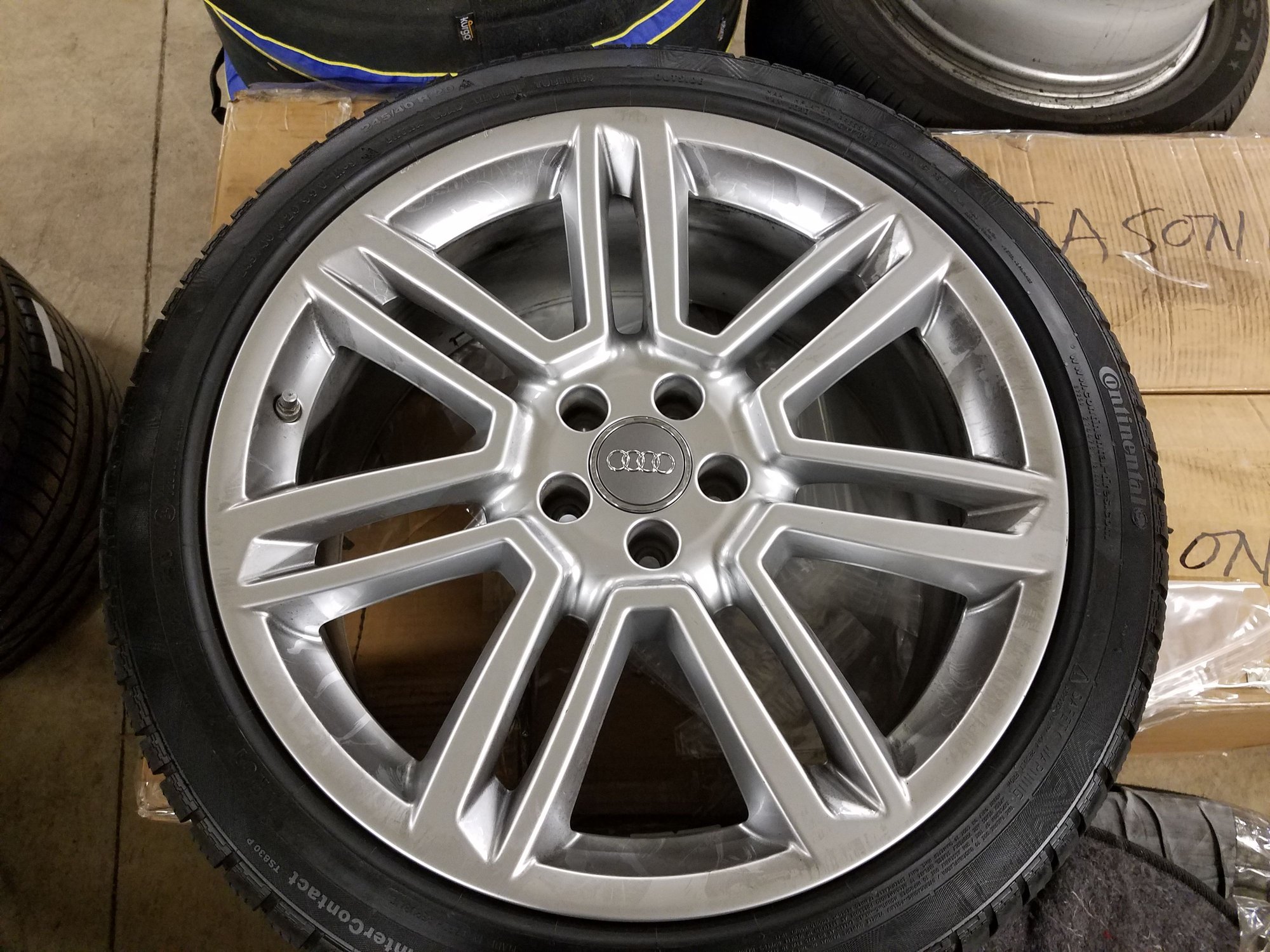 Audi A8 Set of 4 Audi S8 rims and tires AudiWorld Forums