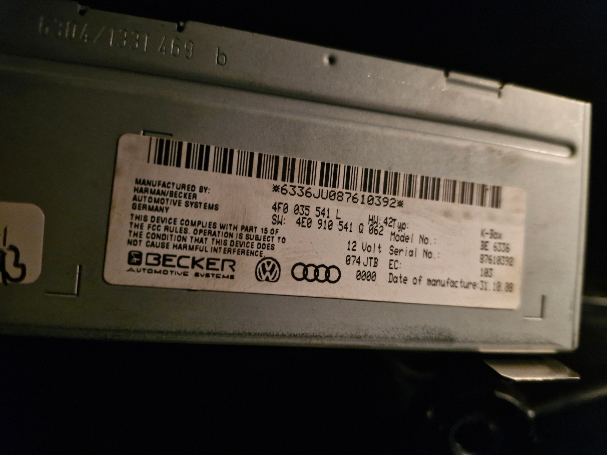 Audi A4 B8 Bang olufsen retrofit - AudiWorld Forums