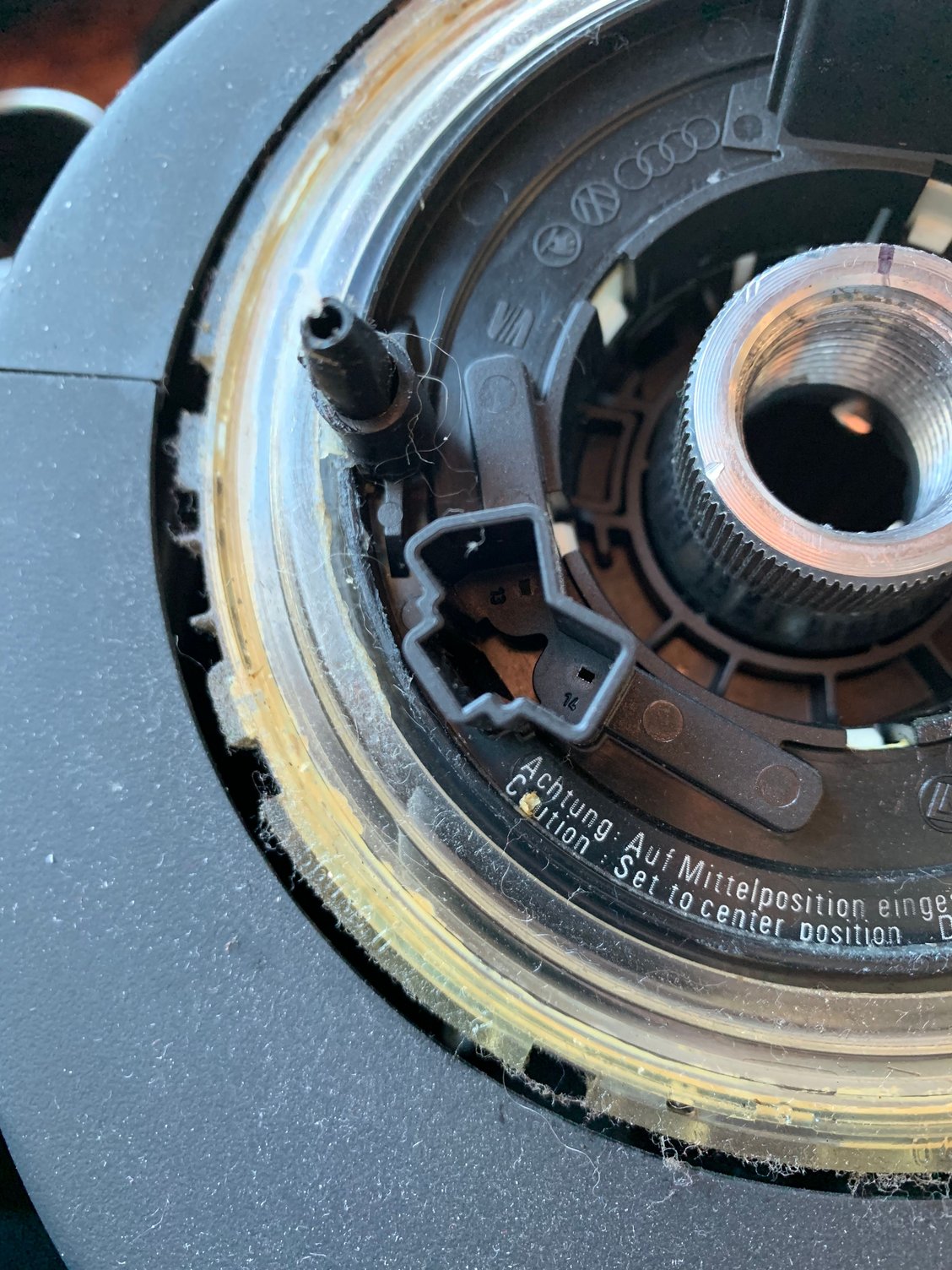 Anyone have the PN for a heated steering wheel clock spring? AudiWorld Forums