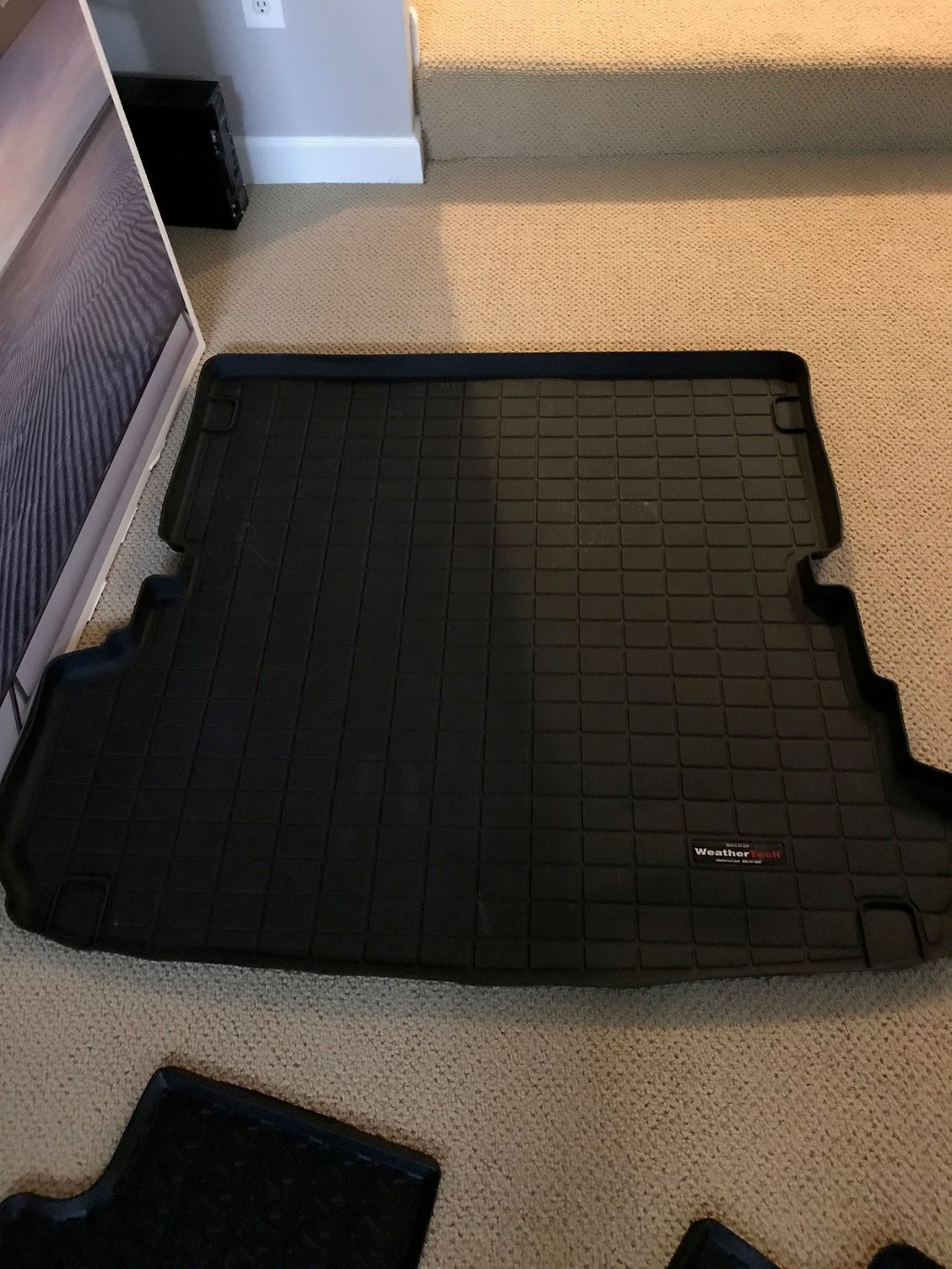 Audi Q7 2017 Q7 All weather OEM mats + weathertech cargo mat