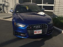 Finally reached the dealership from Germany. Bone Stock 2016 S6