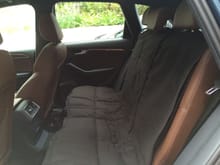 Rear seat covers - it's charcoal black
