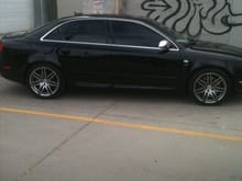 My newest edition B7 S4...ooohhh baby!