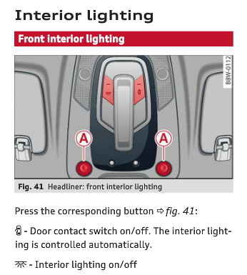 Door Contact Interior Light Switch 