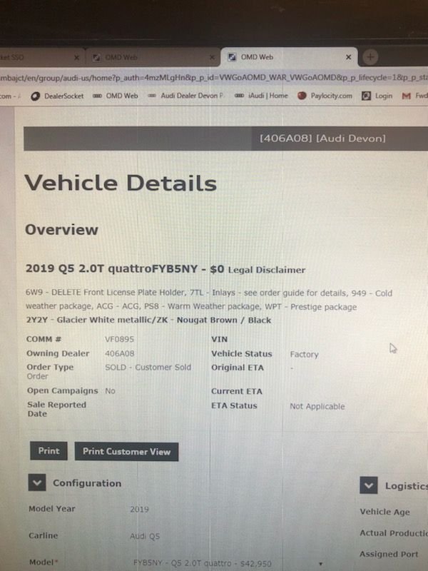 2019 Production Week Page 2 Audiworld Forums