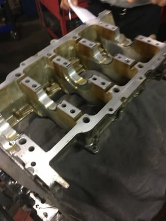 crank bearings engine reseal