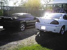 My Old Grand Am GT and My step Dads T/A