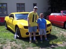 Me with Trevor, a Make-A-Wish kid, who nominated me for the Make-A-Wish award because mine was his favorite car at the show.  We can all agree that Trevor has good taste.  Thanks Trevor!