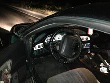 CALM dash double DIn radio white out the gage cluster adn control panels. always need a splash of white some where :0)
