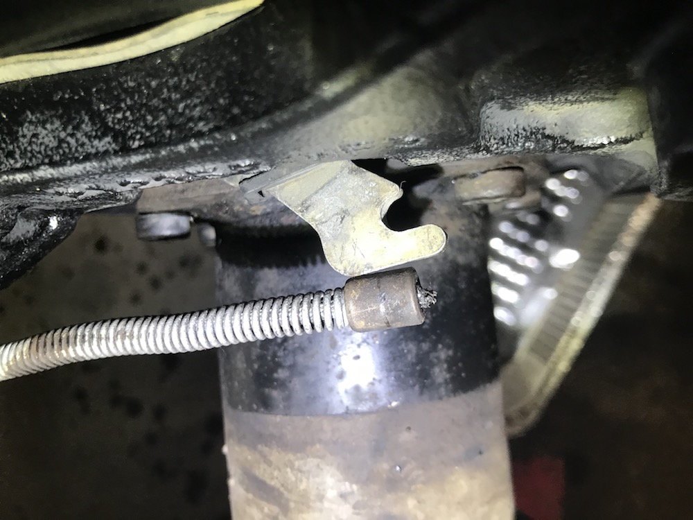Rear Disc Brake Conversion parking brake cable question - Jeep Cherokee ...