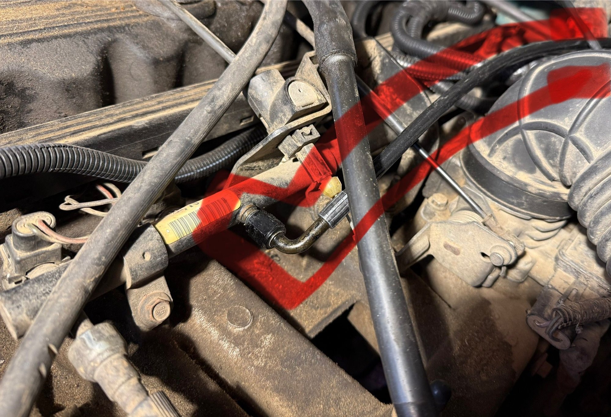 no leaks with 4AN onto the schrader connection with loctite 477