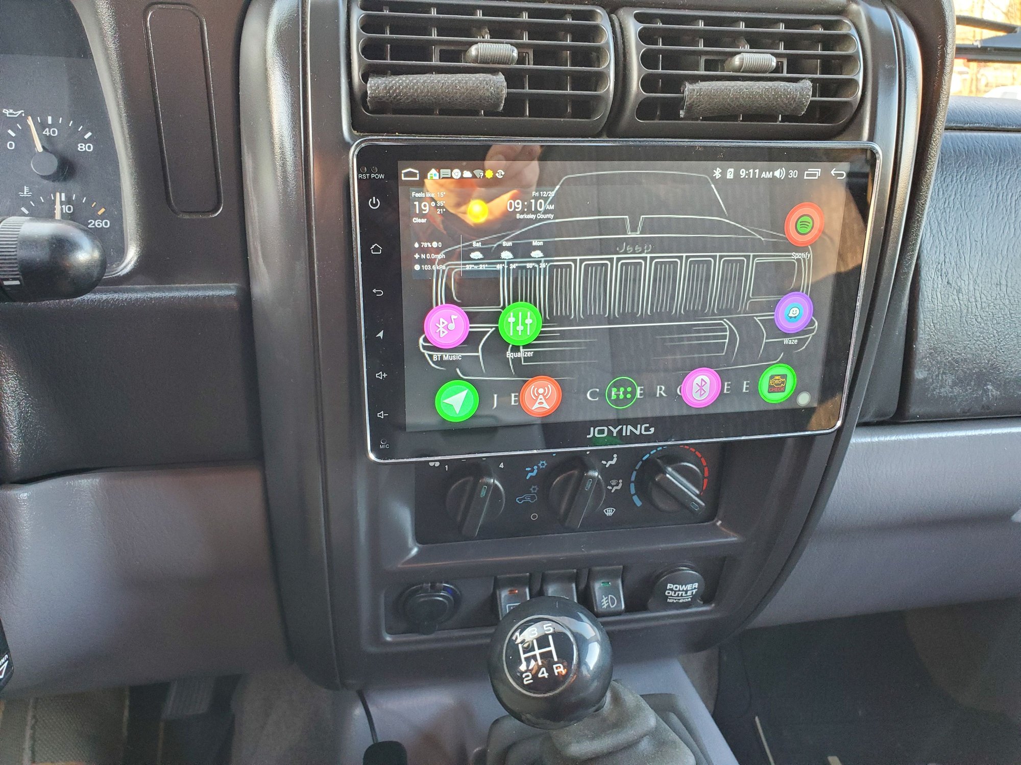 Added a tablet to my dash Jeep Cherokee Forum