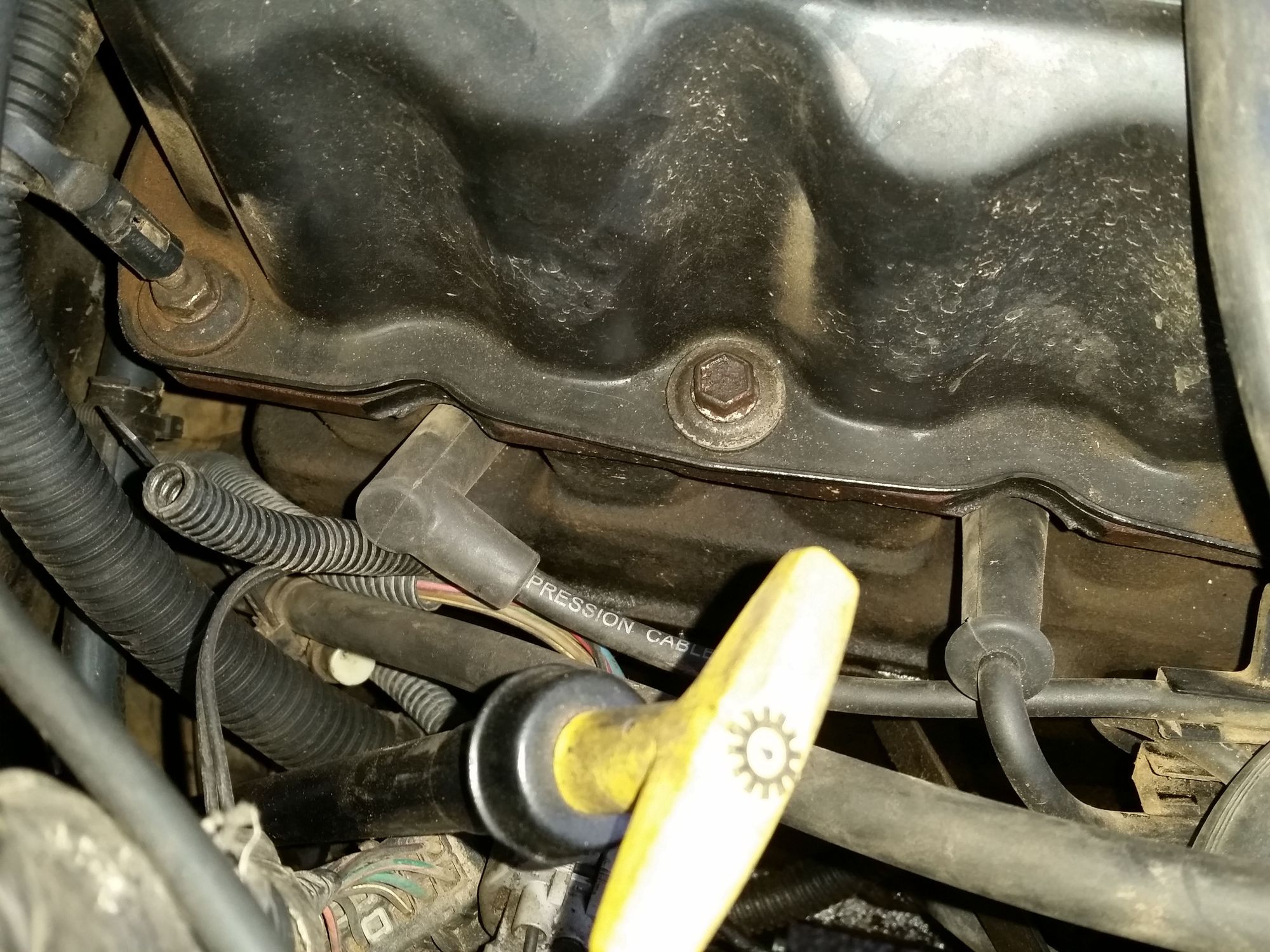 Oil seepage from head gasket????? Jeep Cherokee Forum
