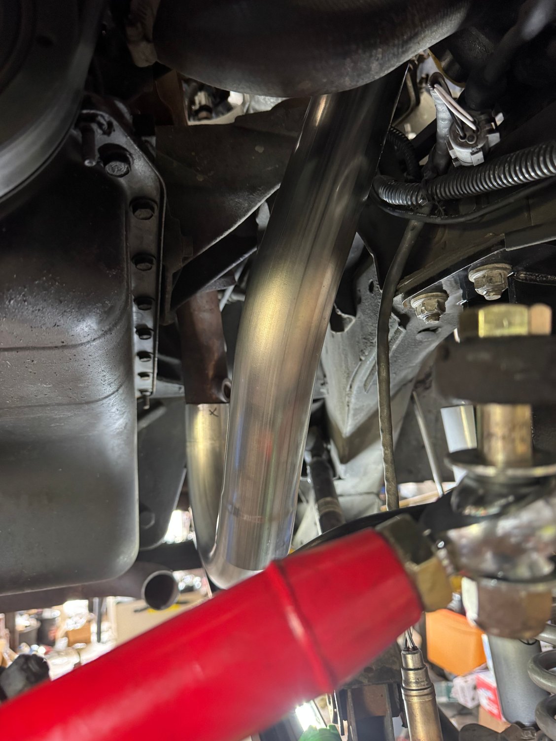 Just installed steering crossover and springs as well 