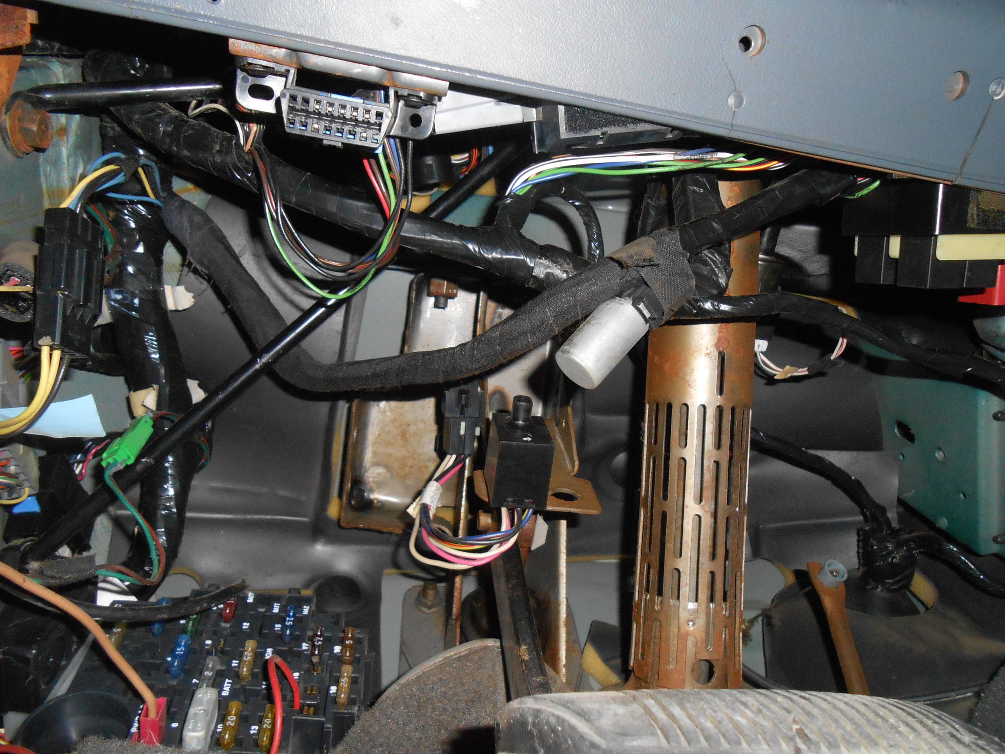 Underdash wiring, Where do these 2 plugs go? Picture - Jeep Cherokee Forum Jeep Cherokee Fuse Box Jeep Cherokee Forum