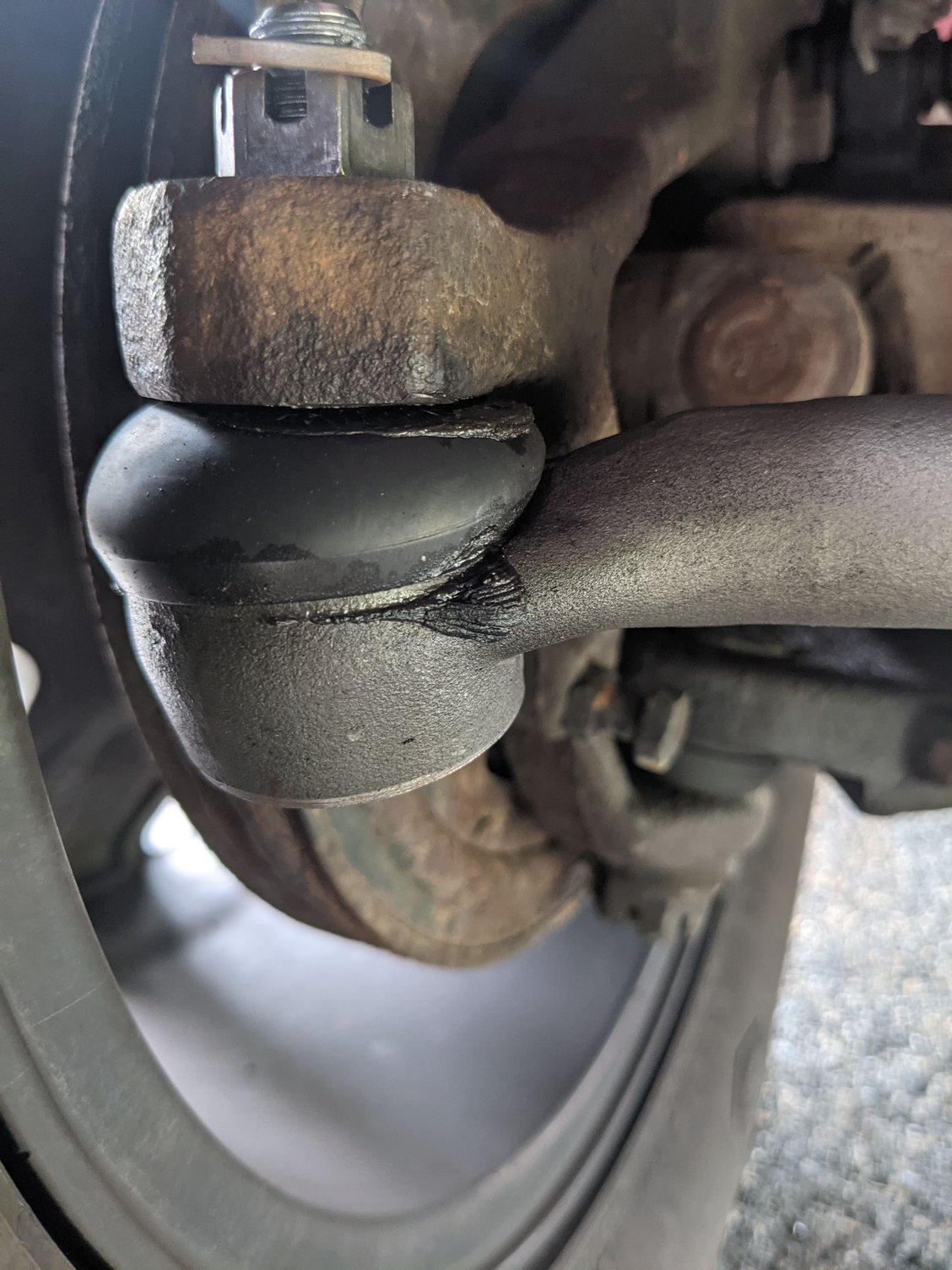 Installed ZJ tie rod. Have questions Jeep Cherokee Forum