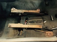 Put seat brackets back in.