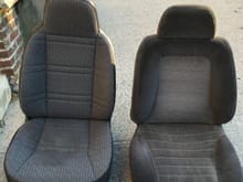 Old XJ passenger seat compared to new (loose term) ZJ passenger seat.