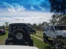 In line for the stock course.