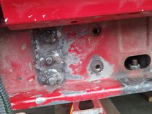 Welded the nuts so they'd be easier to take off if need be