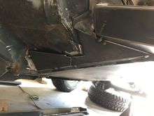 Pieces tacked in.