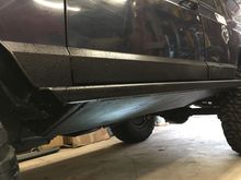 Here’s a little better angle on the boat side skid plate.