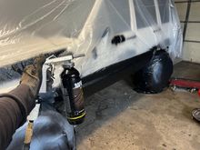 Spraying raptor was super easy and fun! 