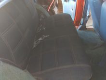 back seat are in great shape