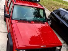 Getting ready for work added wood support to the rack.