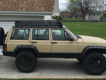 5.5 front 4.5 back. I like the little bit of lean, but not extreme