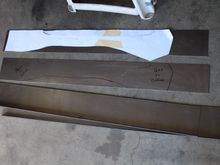 First, adding strength to the inner surfaces of the engine bay .90 wall on the face,, then the 120 wall sheets have been broke to give them a 90% bend to create a 2" X 6" ,,Those are planned for overlaps to create a grid of strength.