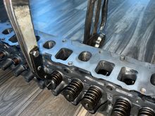 Reinstalling valves and springs 