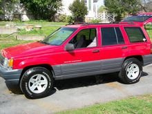 Rubicons with 235/75-16 Hankooks on my 4X4 96 Grand. No issues.