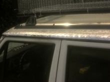 did the same to the top rails