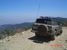 Lake Elsinore in the distance.