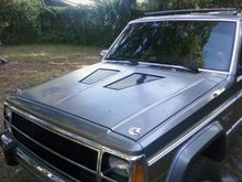 after hood pin and hood vents installed should make a  big difference sitting in traffic in the florida heat