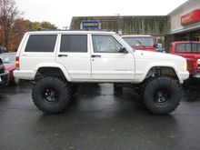 My XJ on 36s