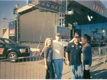 Ashley (Speed Channel girl)
Beau (Our Rear Tire Changer)
Me (The Pimp)
Summer (Speed Channel girl I dated)
Kansas '04