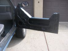 filled many holes and used bondo to smooth it out