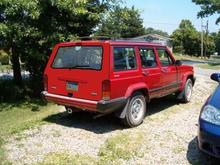 Demo Vision of what it would look like with the 97-01 liftgate