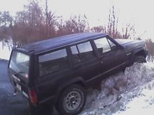 Snowbank at Taco-Bell