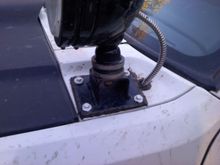 Custom made KC daylighter mounts