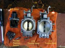 throttle bodies, Im getting a 4.0 throttle body for my 2.5.