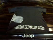 First cherokee fourm shirt Front