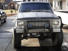 Front End, Custom Bumper, Custom L.E.D. Lights, Aluminum Grill, L.E.D. Fog Lights