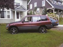 My rav it was ugly, but it was good to me. Miss baning the gears.. lol
