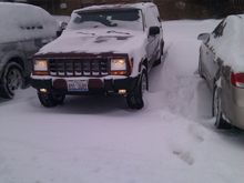 tons of snow