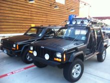 Jeeps across TexaS